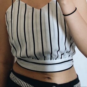 Shein stripped tank top